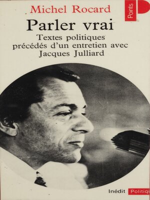 cover image of Parler vrai